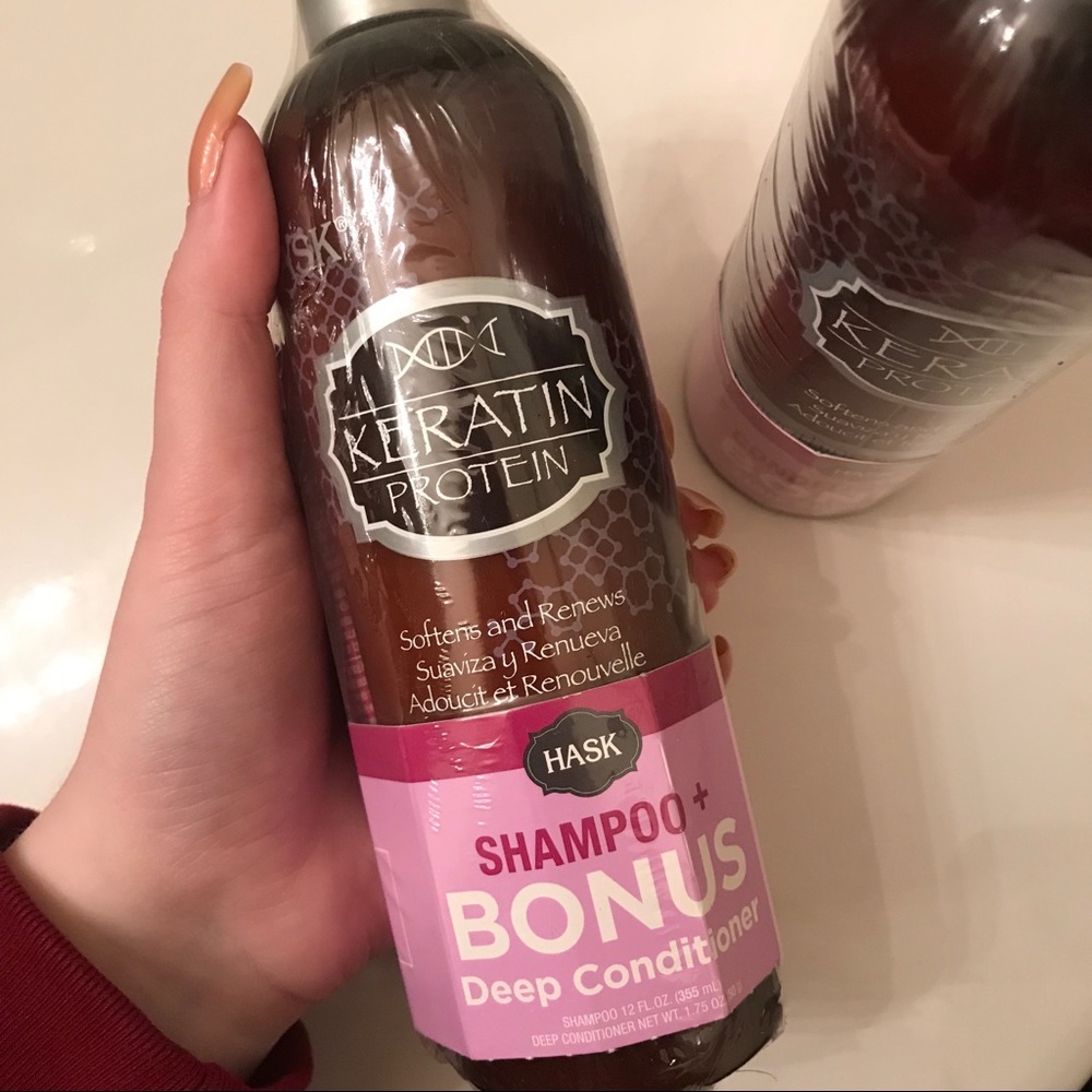 Hask Keratin Protein Haircare Bundle